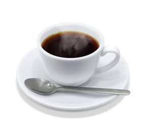 コーヒー 飲み物 イラスト リアル コーヒーカップ