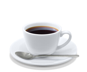 コーヒー 飲み物 イラスト リアル コーヒーカップ