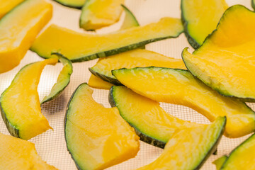 Air Dried Fresh Pumpkin Slices
