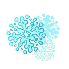 Winter Season Snowflakes Illustration