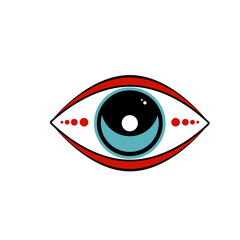 Obraz premium Eye Evil Devil Mystic Magic Talisman Amulet Boho Symbol Sign Silhouette Png Icon