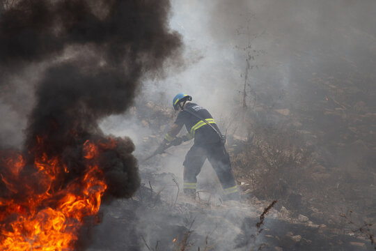 Incendio De Quema De Basura 