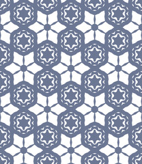 Geometric pattern. Seamless vector background. Ethnic graphic design.