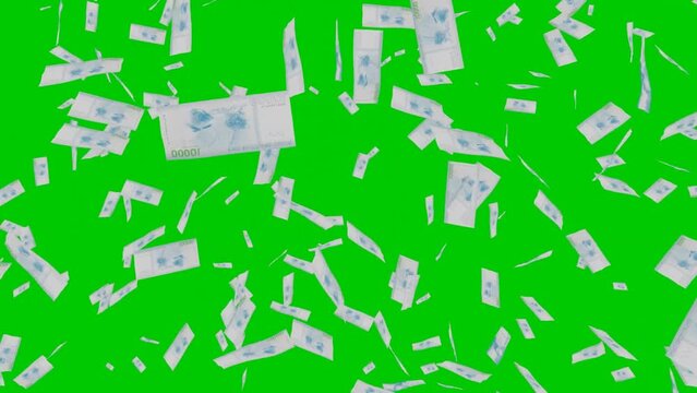 Money rain FULL HD - Pesos Chilenos