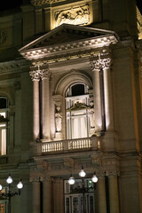 old historic classic  facade Buenos Aires, Argentina
