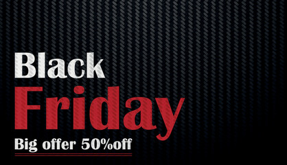 Black friday New banner background design