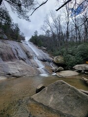 river in the mountains