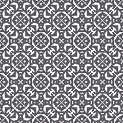 Geometric pattern. Seamless vector background. Ethnic graphic design.