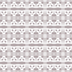 Geometric pattern. Seamless vector background. Ethnic graphic design.