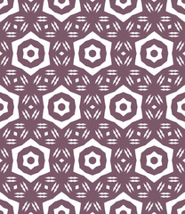 Geometric pattern. Seamless vector background. Ethnic graphic design.