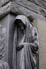 Recoleta cemetery architectural sculpture mausoleum Buenos Aires, Argentina