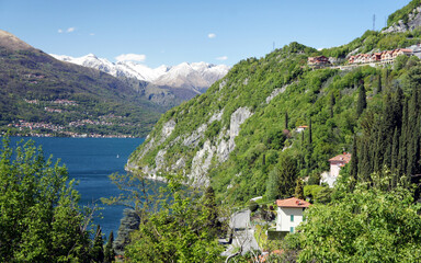 Landscapes of Italy, Travel around Lake Como.