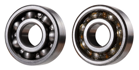Mechanical bearing for the elimination of rolling resistance on the shaft.
