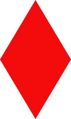 Obraz premium playing card symbols vector design illustration isolated on transparent background 