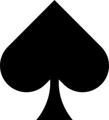 playing card symbols vector design illustration isolated on transparent background 