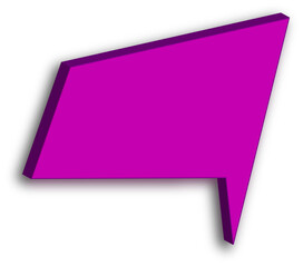 speech bubble design illustration isolated on transparent background