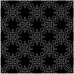 monochrome seamless pattern,black and white color.Repeating geometric tiles from stripe elements. black ornament.
Repeating geometric tiles from striped elements.