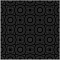 monochrome seamless pattern,black and white color.Repeating geometric tiles from stripe elements. black ornament.
Repeating geometric tiles from striped elements.