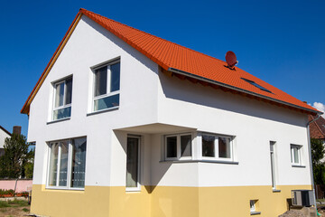 Neues Einfamilienhaus in Deutschland
