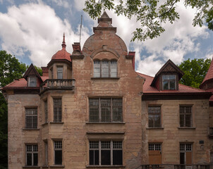 Old historic property of an American family of filmmakers in Poland