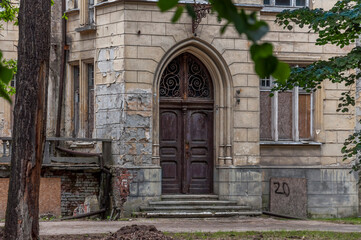Old historic property of an American family of filmmakers in Poland