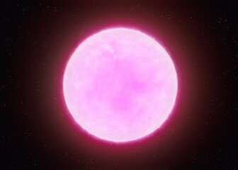 Obraz na płótnie Canvas A dwarf star with a large mass. Superdense Neutron Star.