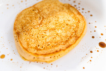 Pumpkin pancakes