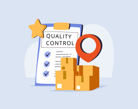 Quality Control, QC To Check Quality And Giving Certified Or Approval, Process To Assure Excellence Product And Service