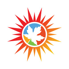 Four season lawn care logo