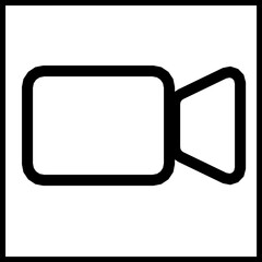 video camera display icon