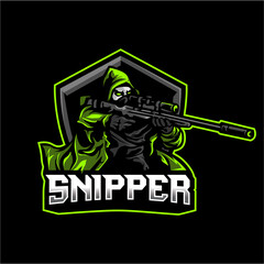 Snipper Mascot logo for your stream