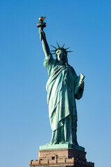 La estatua de la libertad, Manhattan, New York