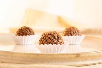 Brigadeiros, tradicional Brazilian sweet