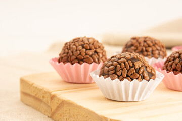 Brigadeiros, tradicional Brazilian sweet