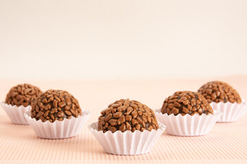 Brigadeiros, tradicional Brazilian sweet