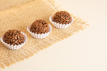 Brigadeiros, tradicional Brazilian sweet