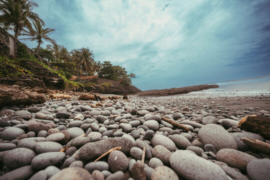 Surf Beach In El Salvador 