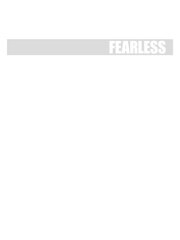Fototapeta premium fearless Text Zitat Design 