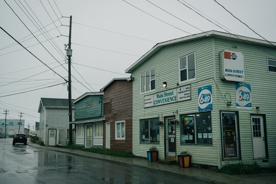 Main Street Convenience, Channel-Port aux Basques, Newfoundland and Labrador, Canada