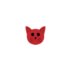 Fototapeta premium cat animal illustration vector design pet
