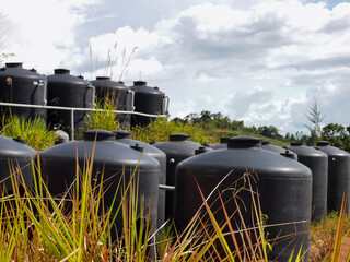 Clean water supply system that serves a homestay.