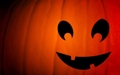 spooky lovely pumpkins illustration, halloween wallpaper