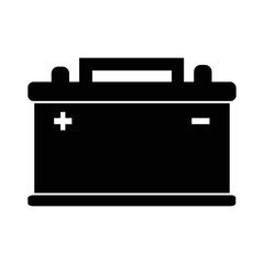 battery motorbike icon vector. motorcycle icon theme