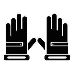 gloves icon. motorcycle icon theme