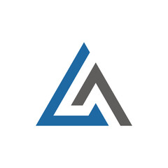Triangle technology simple business icon logo. EPS 10.