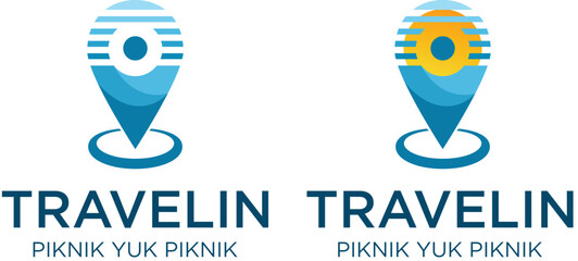 Finding Place Logo for Travel Agency