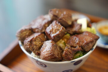 Tasty Ripe Beef Steak Bowl