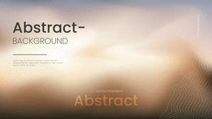 Obraz premium Abstract background with sunset blurred gradients
