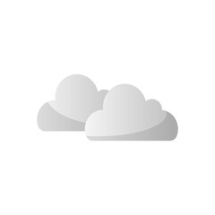 Cloudy icon design template vector illustration