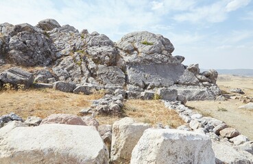 Fototapeta na wymiar Hattusa, the Capital of the Vast Bronze Age Hittite Empire